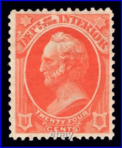 Momen Us Stamps #o22 Official Mint Og H Vf Lot #90764