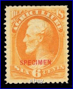 Momen Us Stamps #o4s Official Specimen Lot #80680 Momen Us Stamps #o4s Official Specimen Lot #80680