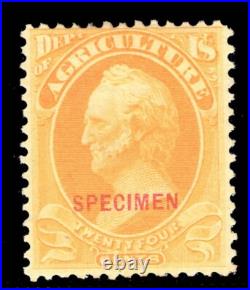 Momen Us Stamps #o8s Official Specimen Lot #80695