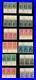 Momen Us Stamps #pr114-pr125 Mint Og Nh Plate Strips Of 3 Vf