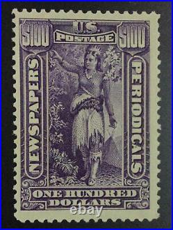 Momen Us Stamps #pr125 Newspaper Mint Og Nh Lot #75382