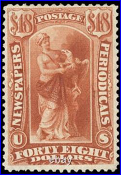 Momen Us Stamps #pr31 Newspaper Mint Og H Pf Cert Lot #70100-28