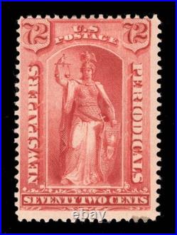 Momen Us Stamps #pr68 Newspaper Mint Og H Lot #95170