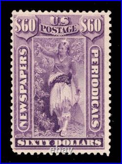 Momen Us Stamps #pr79 Newspaper Mint Og H Lot #95169