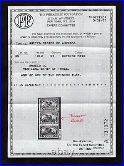 Momen Us Stamps #q1-q5, Q7 Mint Og Nh Pf Cert Lot #79575