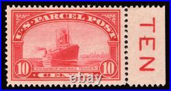 Momen Us Stamps #q6 Parcel Post Mint Og Nh Vf Lot #97525