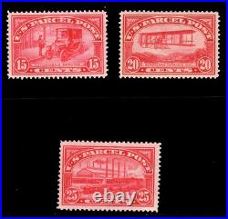 Momen Us Stamps #q7-q9 Parcel Post Mint Og H Xf Lot #82447 Momen Us Stamps #q7-q9 Parcel Post Mint Og H Xf Lot #82447