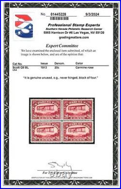 Momen Us Stamps #q8 Parcel Post Mint Og Nh Pse & Pf Certs Vf/xf+ Lot #92222