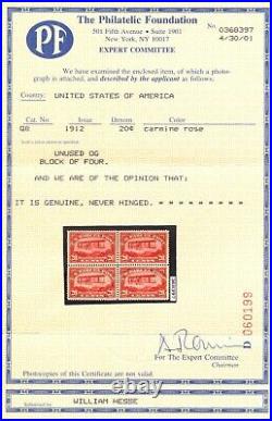 Momen Us Stamps #q8 Parcel Post Mint Og Nh Pse & Pf Certs Vf/xf+ Lot #92222