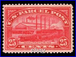 Momen Us Stamps #q9 Parcel Post Mint Og Nh Vf+ Lot #97765