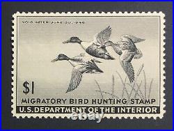Momen Us Stamps #rw12 Duck Mint Og Nh Pse Graded Cert Gem-100