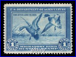 Momen Us Stamps #rw1 Duck Mint Og Nh Lot #82647