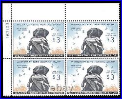 Momen Us Stamps #rw26 Plate Block Mint Og Nh Pse Graded Cert Sup-98 Lot #79316