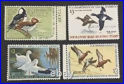 Momen Us Stamps #rw35-rw38 Duck Mint Og Nh Lot #73938