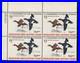 Momen Us Stamps #rw36 Plate Block Duck Mint Og Nh Vf Lot #84411
