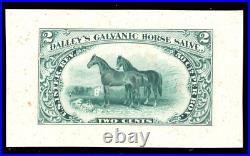 Momen Us #rs73p1 Revenue Large Die Proof On Card Lot #92121